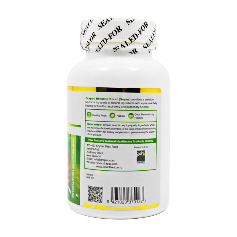 Drapac Super Breathe Clear 60 Capsules