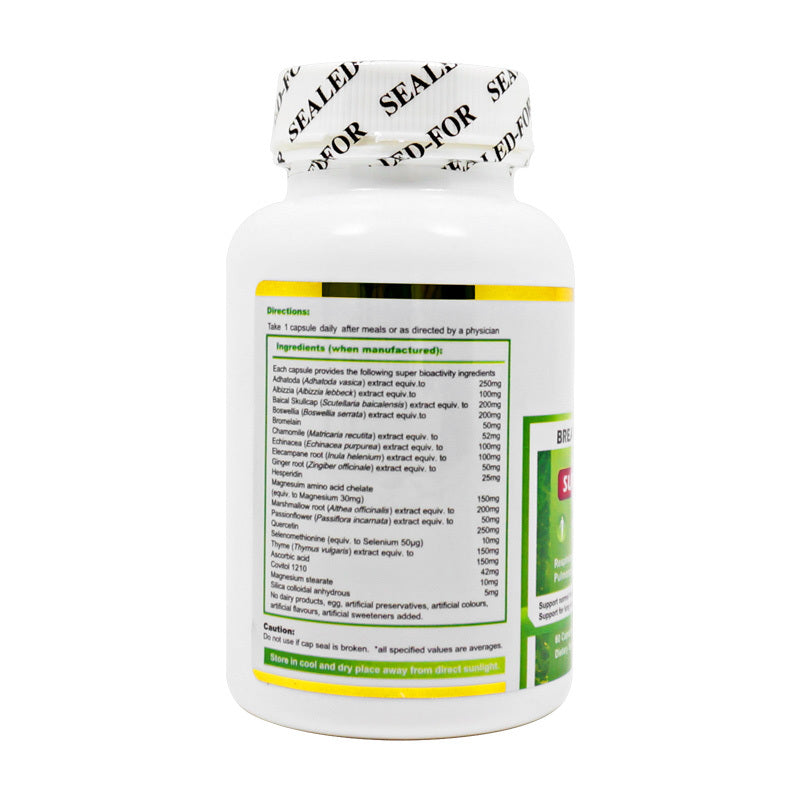 Drapac Super Breathe Clear 60 Capsules