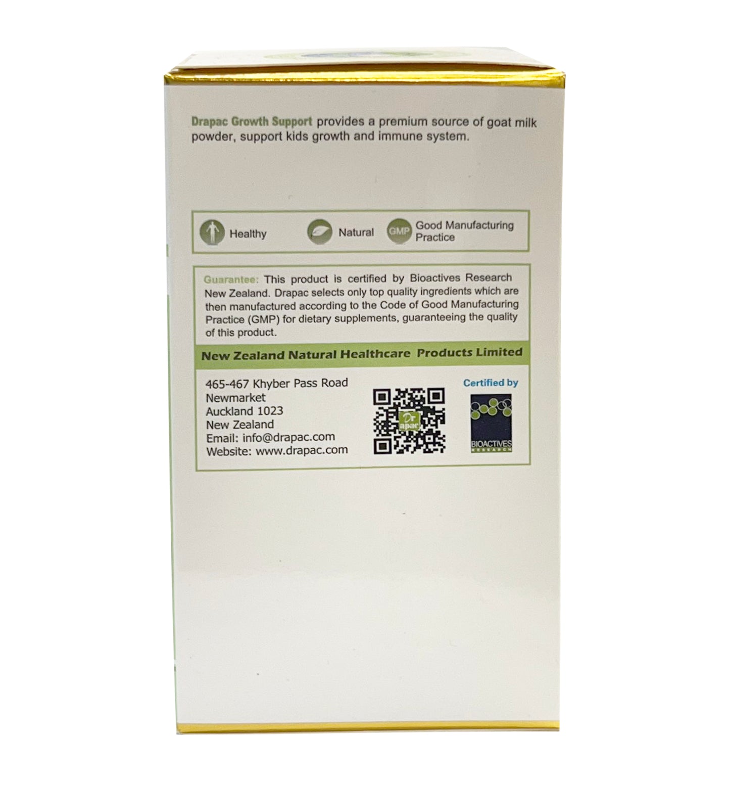 Drapac Kids Growth Support 150 Tablets