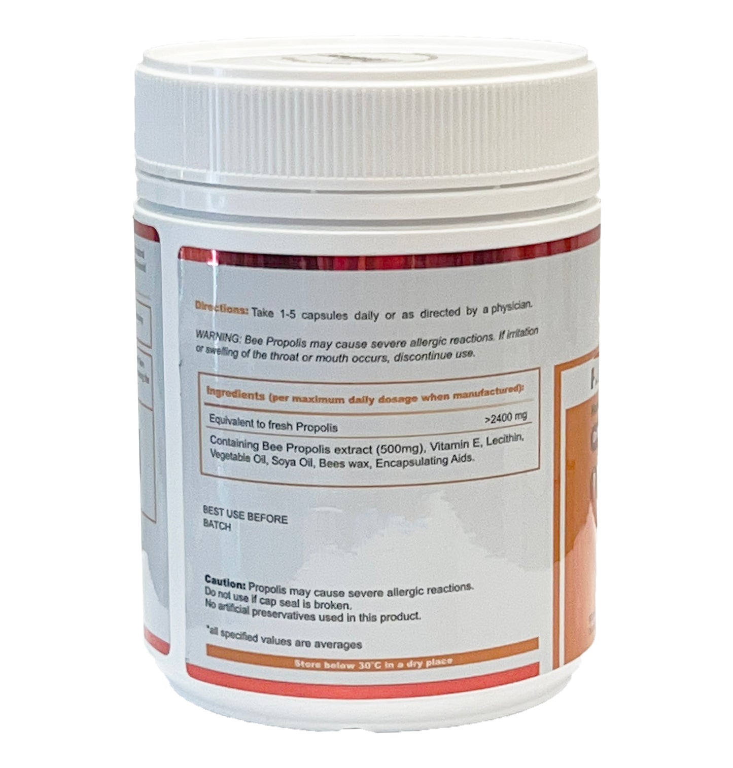 Drapac Propolis DrKiwiF30+ 365 Capsules