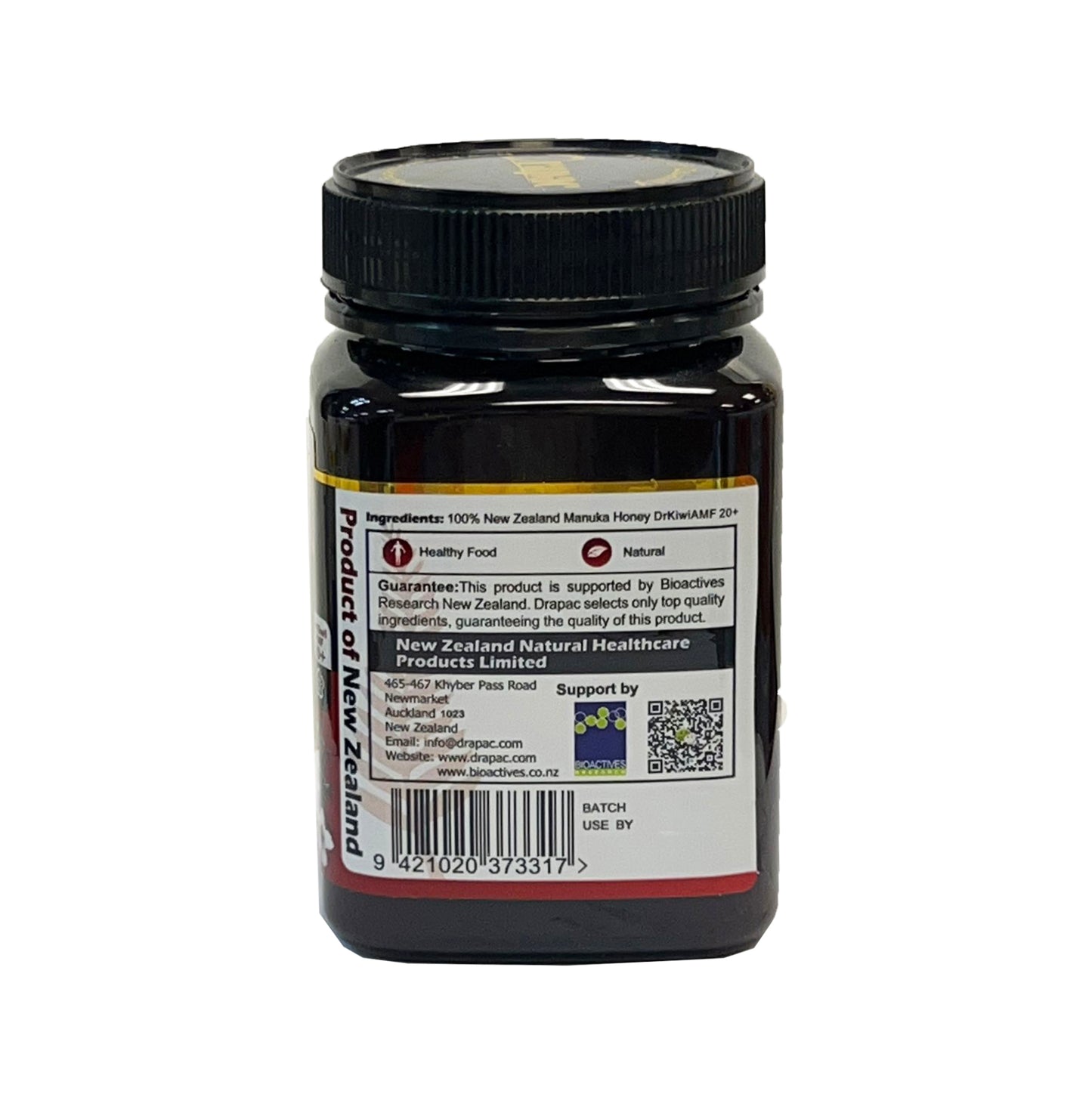 Drapac Manuka Honey DrKiwi AMF 20+ 500g