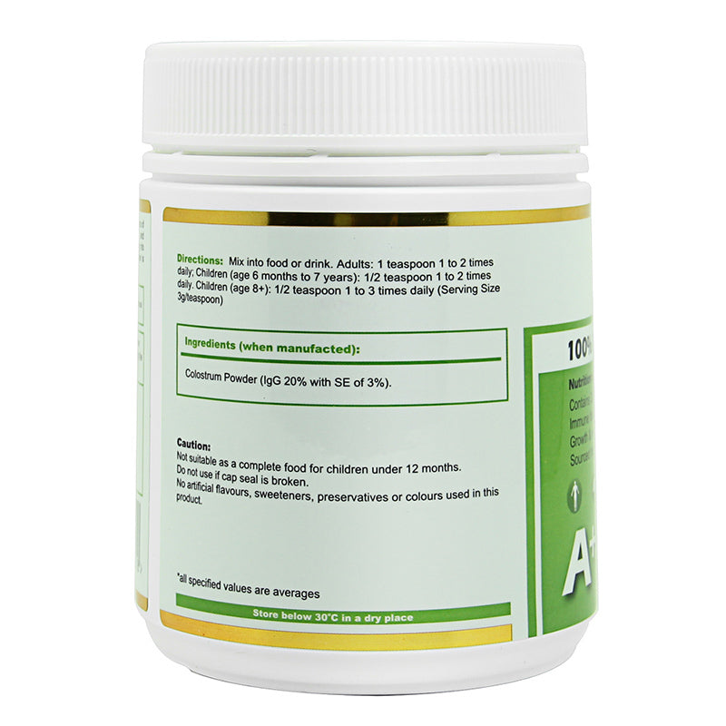 Drapac 100% Pure Colostrum Powder 100g