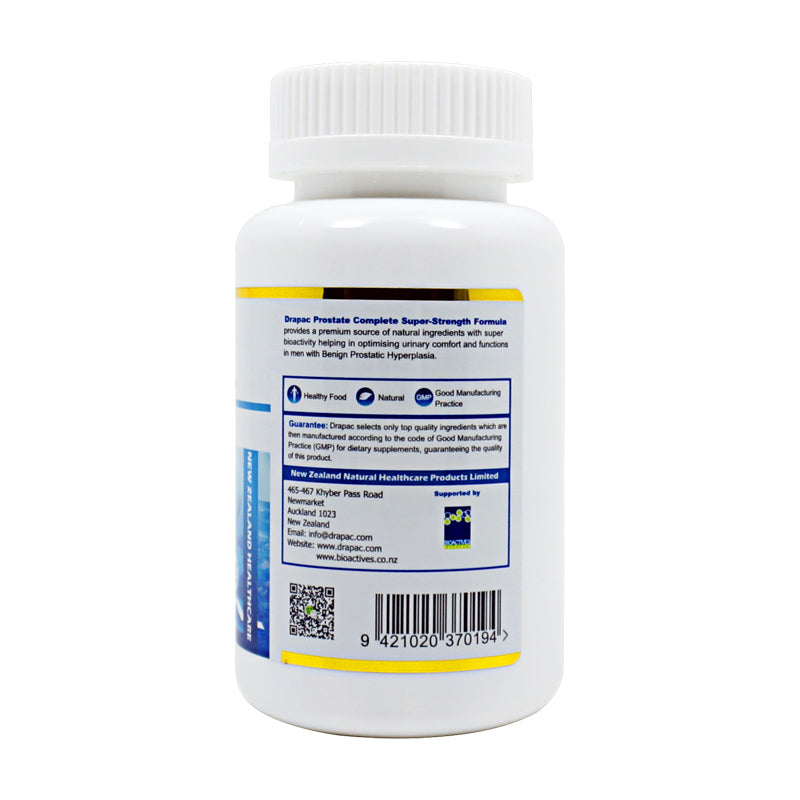Drapac Prostate Complete Super-Strength Formula 60 Capsules