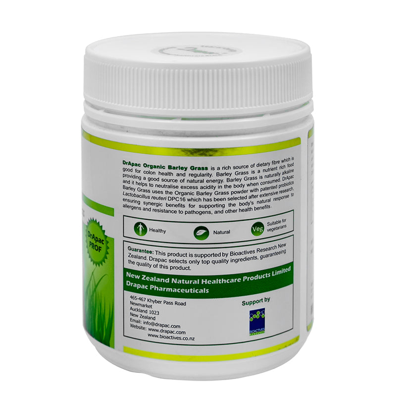 DrApac Prof Organic Barley Grass 200g