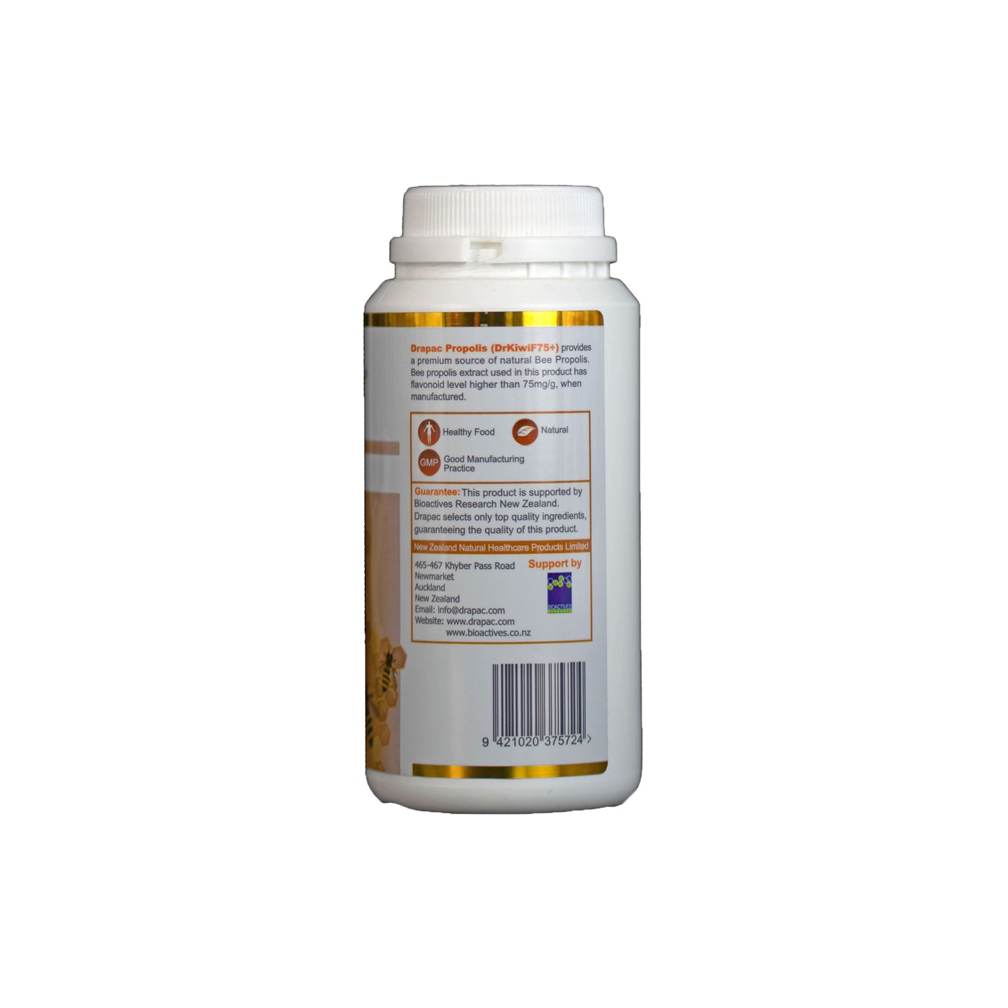 Drapac Propolis DrKiwiF 75+ 120 Capsules