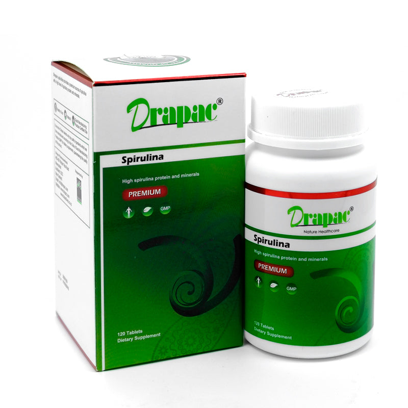 Drapac Premium Spirulina 120 Capsules