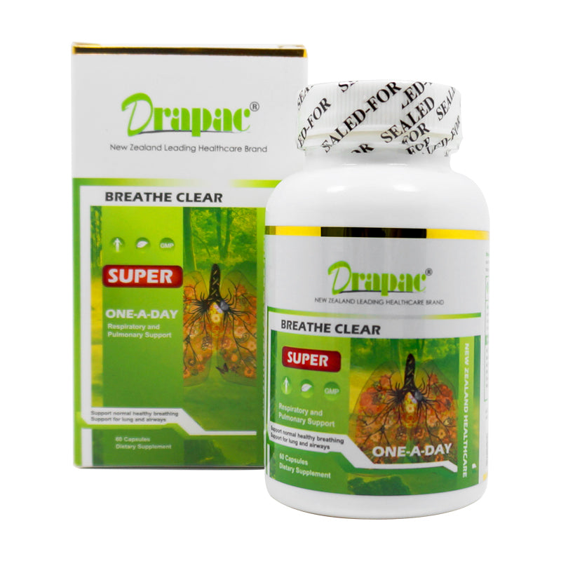 Drapac Super Breathe Clear 60 Capsules