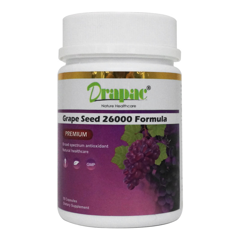 Drapac Premium Grape Seed 80 Capsules