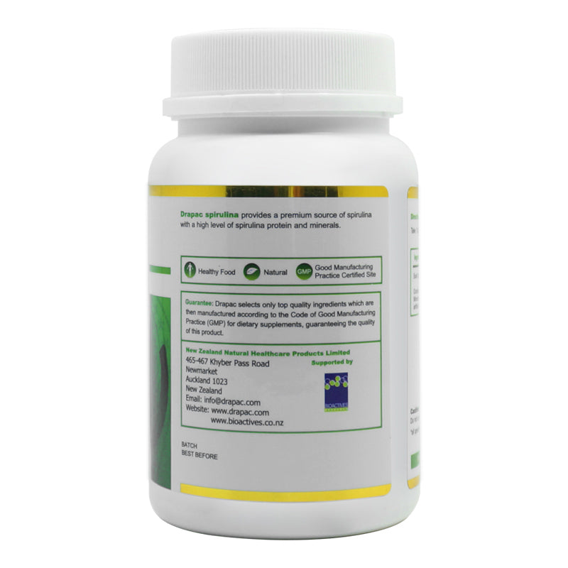 Drapac Premium Spirulina 120 Capsules