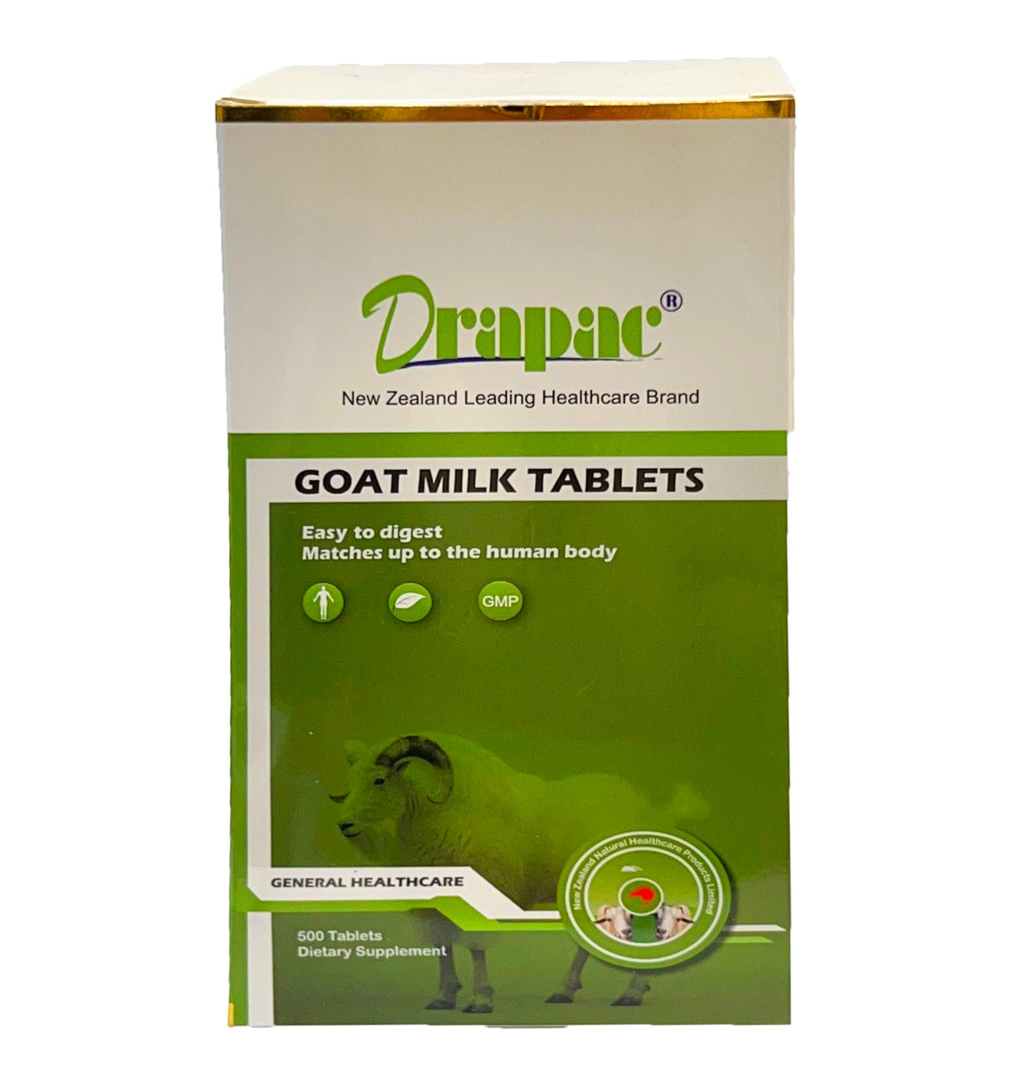 Drapac Goat Milk 500 Tablets