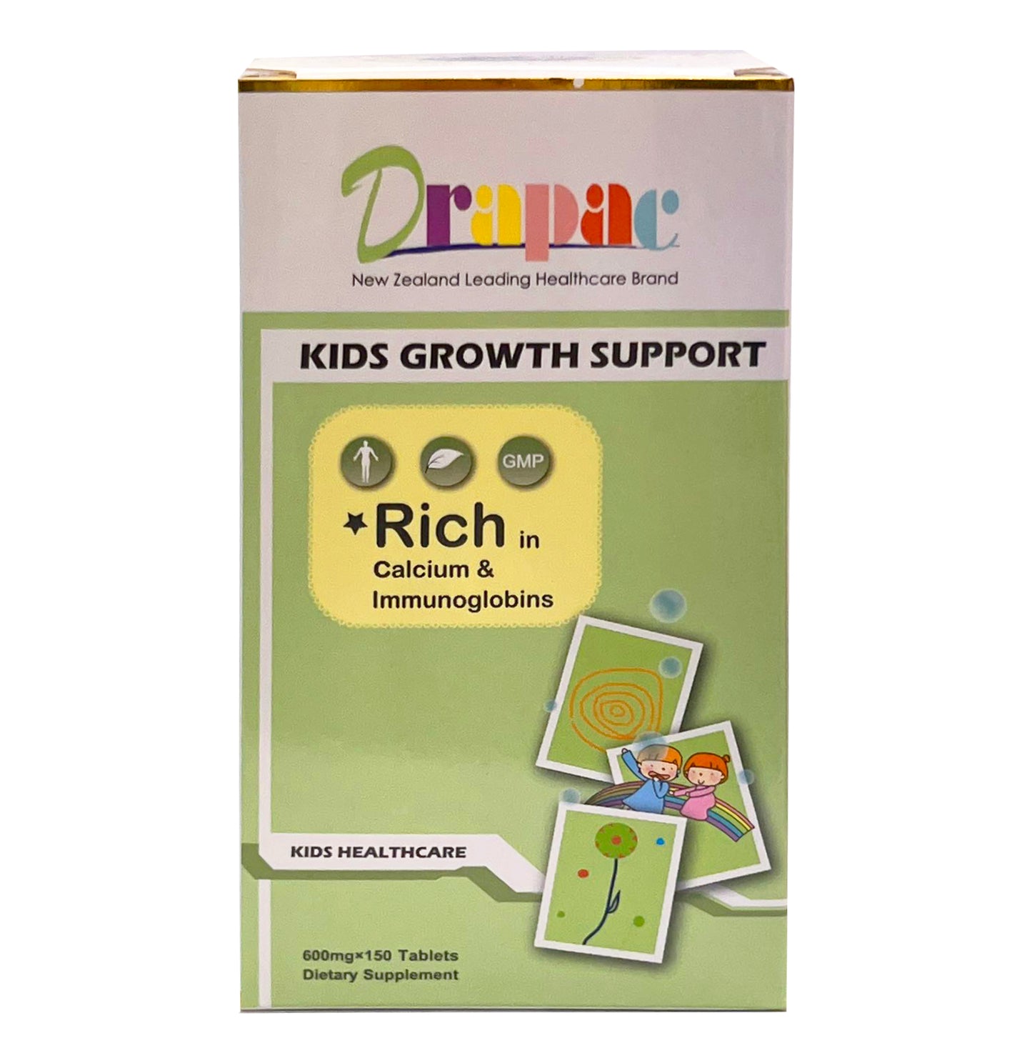 Drapac Kids Growth Support 150 Tablets