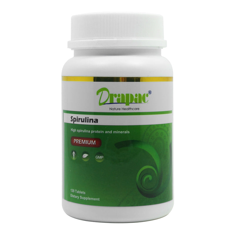 Drapac Premium Spirulina 120 Capsules