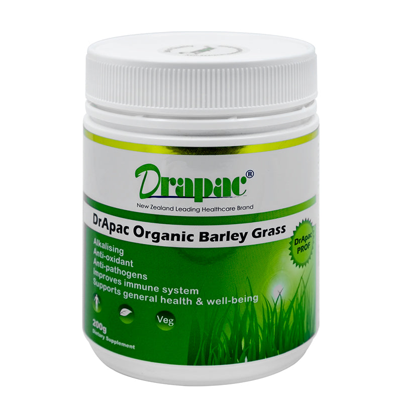 DrApac Prof Organic Barley Grass 200g
