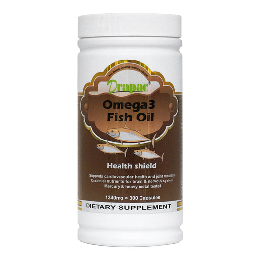 Drapac Premium Omega-3 Fish Oil 300 Capsules