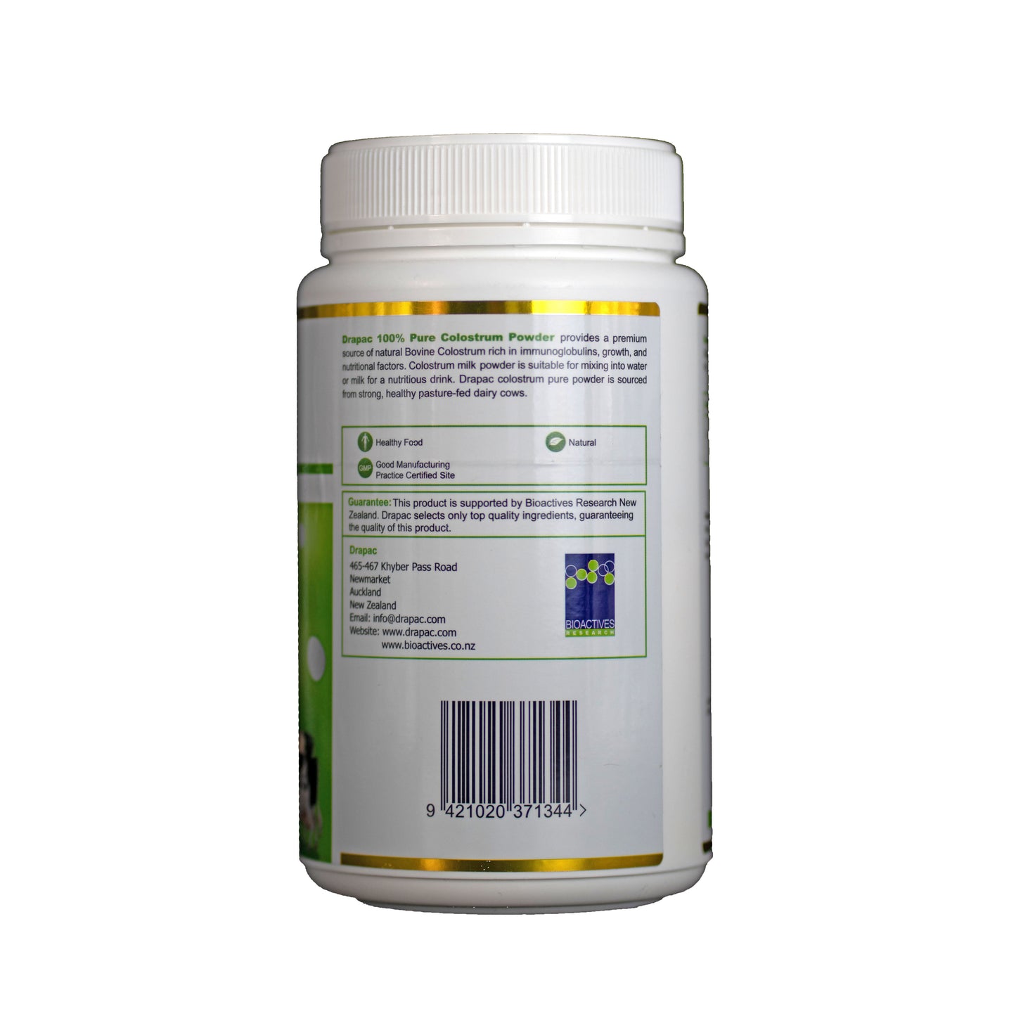 Drapac 100% Pure Colostrum Powder 300g