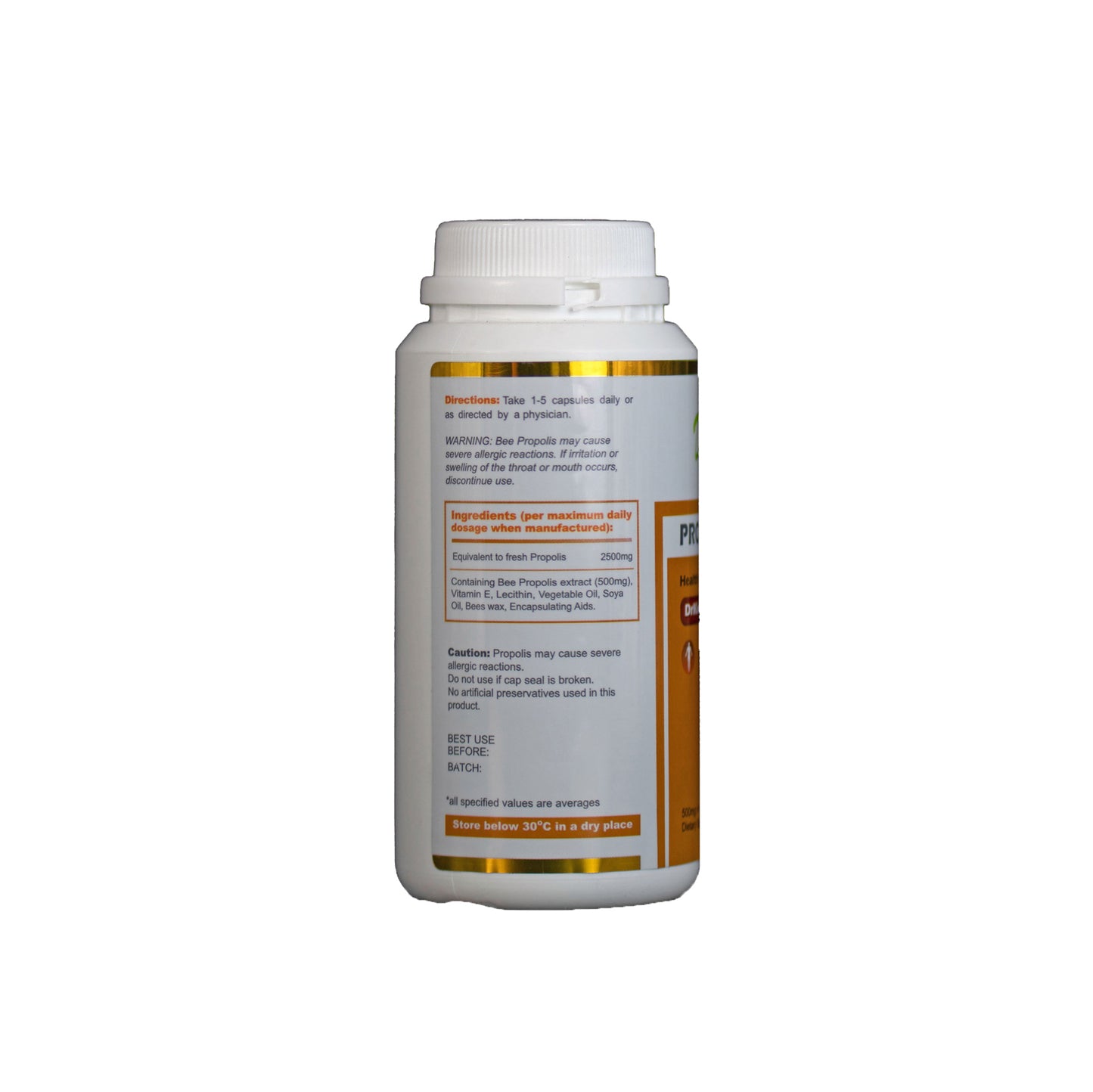 Drapac Propolis DrKiwiF 75+ 120 Capsules