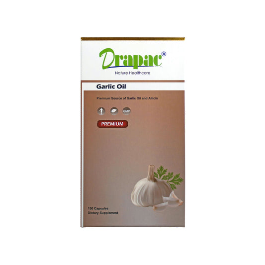 Drapac Premium Garlic Oil 150 Capsules